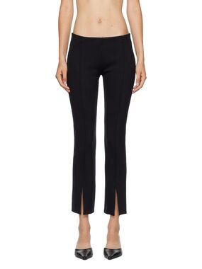 The Row Black Thide Pants